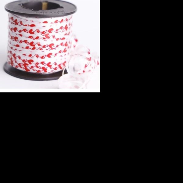 LISTON CURLING 1 AMOR SILVI DUO BLANCO COLORS 100 M. C48